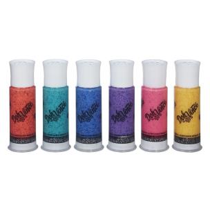 Opakowanie Play Doh Vinci 6-Pak brokatowych tub