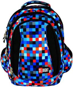 Opakowanie Plecak szkolny Stright BP-04 Pixelmania blue