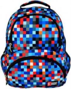 Opakowanie Plecak szkolny Stright BP-07 Pixelmania blue