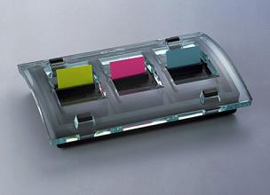 Opakowanie Podajnik do zakładek POST-IT® (C-2011), czarny + 3 zakładki