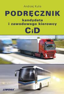 Okładka książki Podręcznik kandydata i zawodowego kierowcy C i D