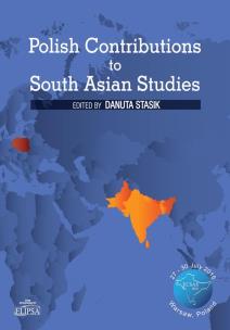 Okładka książki Polish Contributions to South Asian Studies