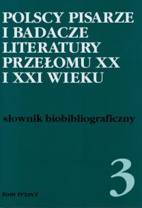 Opakowanie Polscy pisarze i badacze literatury przełomu XX i XXI wieku
