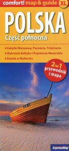 Opakowanie Polska Część połnocna 2w1 przewodnik i mapa