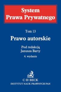 Okładka książki Prawo autorskie System Prawa Prywatnego Tom 13