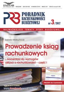 Okładka książki Prowadzenie ksiąg rachunkowych-komentarz do wymogów ustawy o rachunkowości-cz.I