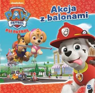 Okładka książki Psi Patrol. AKCJA Z BALONAMI