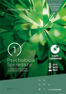 Okładka książki Psychologia sprzedaży- droga do sprawczości... +CD