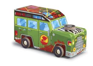Opakowanie Puzzle Samochód Safari 48