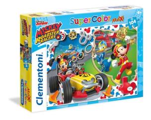Opakowanie Puzzle SuperColor Maxi 104  Mickey Roadster