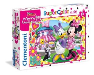 Opakowanie Puzzle Supercolor Maxi Minnie 24