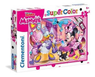 Okładka książki Puzzle Supercolor Minnie 60