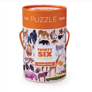 Opakowanie Puzzle Zwierzęta świata 100