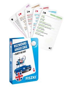 Okładka książki Rozmówki angielskie i karty do gry 2 w 1