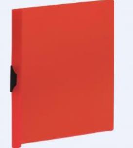 Opakowanie Skoroszyt z klipem GR-505K czerwony GRAND