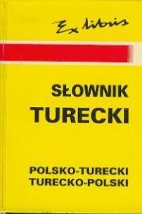 Opakowanie Słownik turecko-polski, polsko-turecki