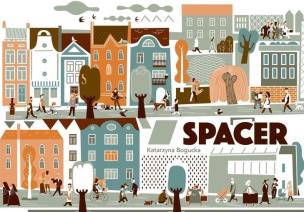 Okładka książki Spacer (okładka komercyjna)
