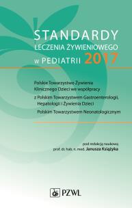 Okładka książki Standardy leczenia żywieniowego w pediatrii 2017