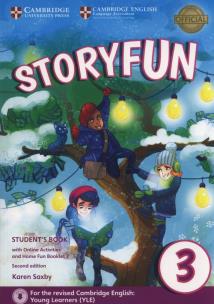 Storyfun 3 Student's Book + online activities. Autor: Saxby Karen. Multiszop.pl Okładka książki Storyfun 3 Student's Book + online activities
