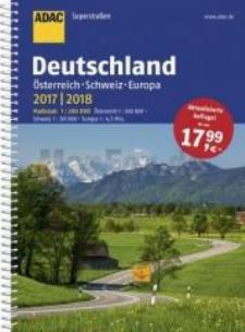 Okładka książki SuperStrassen ADAC. Deutschland 2017/2018