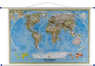 Opakowanie Świat Polityczny Classic mapa ścienna