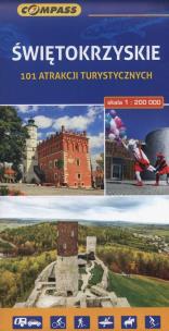 Opakowanie Świętokrzyskie 101 atrakcji turystycznych 1:200 000