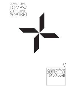 Okładka książki Święty Tomasz z Akwinu.Portret