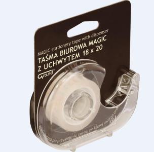 Opakowanie Taśma biurowa magic z dispenserem GRAND