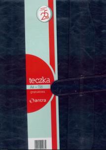 Opakowanie Teczka A4 718 granatowa ANTRA