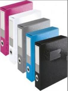 Opakowanie Teczka box A4 Tai-Chi srebrna