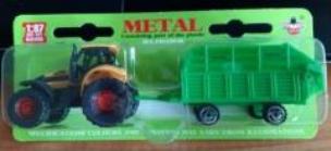Opakowanie Traktor metalowy 17cm z akcesoriami
