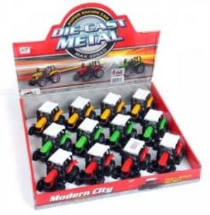 Opakowanie Traktor metalowy 9cm