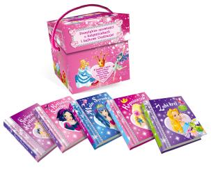 Okładka książki Ulubione księżniczki. Pudełko z bajkami