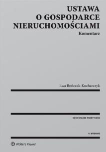 Okładka książki Ustawa o gospodarce nieruchomościami Komentarz
