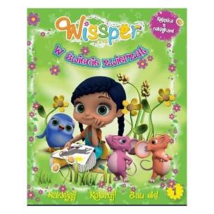 Okładka książki Wissper. Naklejaj Koloruj Baw się 1