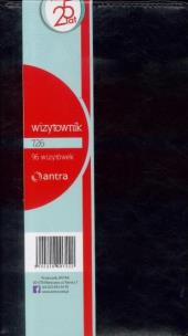 Opakowanie Wizytownik 96 trzyklatkowy 726 czarny ANTRA