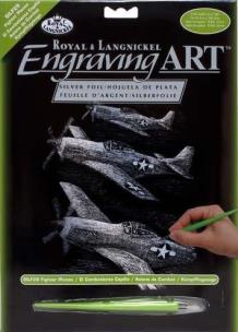 Opakowanie Wydrapywanka srebrna Samoloty myśliwskie