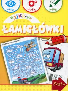 Okładka książki Wyjątkowe łamigłówki