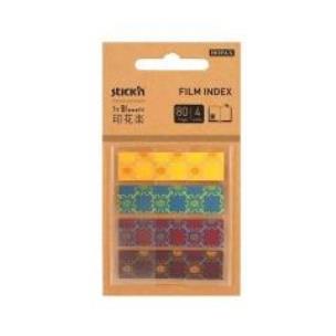 Opakowanie Zakładki ind. zetki, 4 kolory, bloom