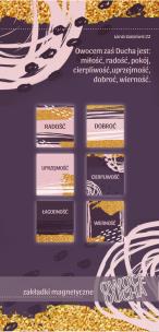 Opakowanie Zakładki Magnetyczne - Owoce Ducha - 6 sztuk