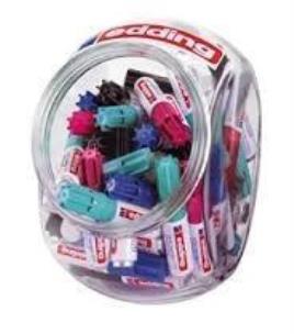 Opakowanie Zakreślacz mini E-7 Display 100 sztuk