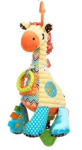 Zawieszka Żyrafa Gina z pozytywką. Wydawca: Dumel. Multiszop.pl Opakowanie Zawieszka Żyrafa Gina z pozytywką