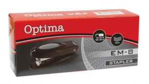 Okładka książki Zszywacz czarny Optima 24/6
