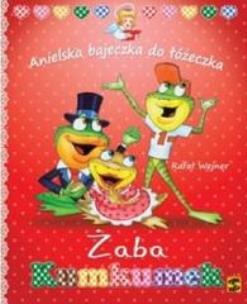 Okładka książki Anielska Bajeczka do Łóżeczka.Żaba Kumkumek