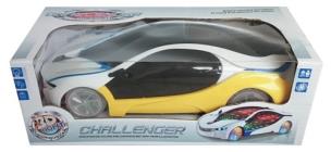 Opakowanie Auto B&G ze światłem 3D i dźwiękiem żółte