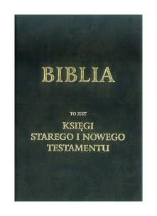 Opakowanie Biblia to jest księgi Starego i Nowego Testamentu wg. J. Wujka