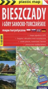 Opakowanie Bieszczady i Góry Sanocko-Turczańskie 1:65 000 mapa turystyczna