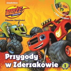 Okładka książki Blaze i megamaszyny + DVD.Przygody w zderzakowie