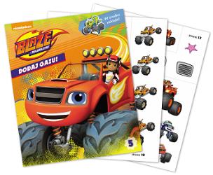 Okładka książki Blaze i megamaszyny.Dodaj gazu 5