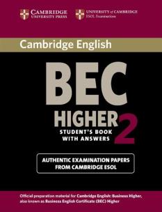 Opakowanie Cambridge BEC Higher 2 Student's Book with Answers